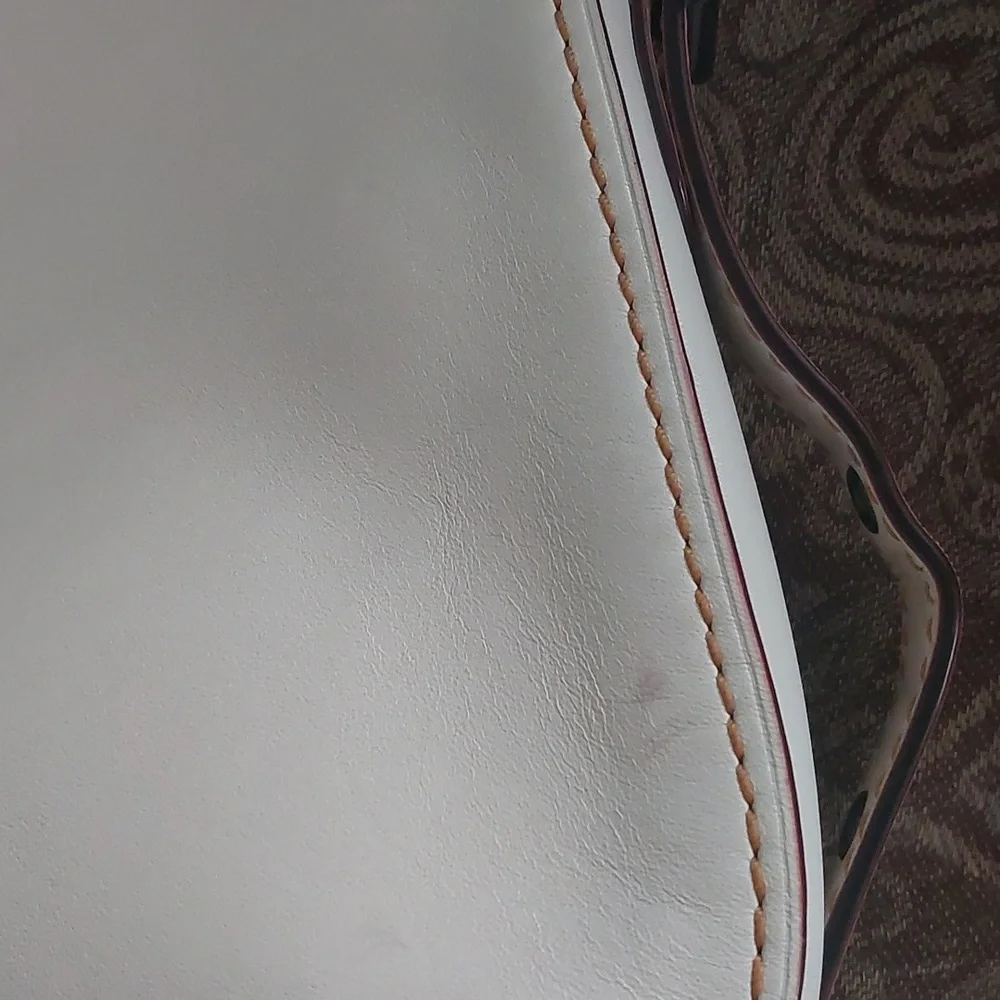 Coach Tea Rose Saddle Bag - Picture 10 of 11